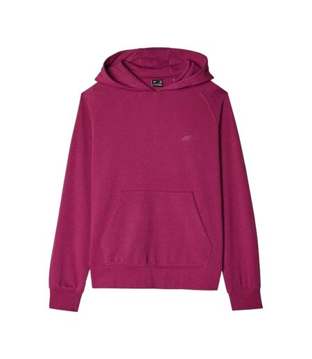 Sweat À Capuche Wmm00tswsf1468 Femme Violet 4F