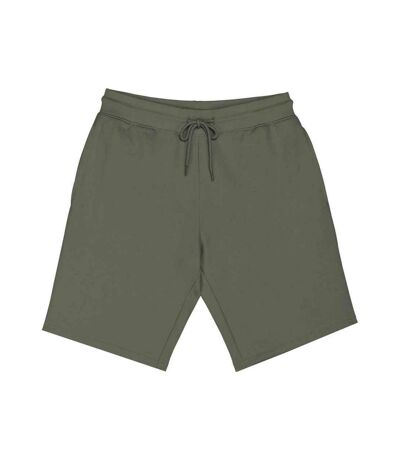 Mens Sweat Shorts Organic Khaki Native Spirit