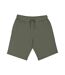 Mens Sweat Shorts Organic Khaki Native Spirit-1