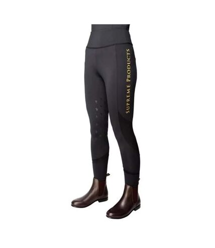 Pantalon de jogging active show rider femme noir / doré Supreme Products