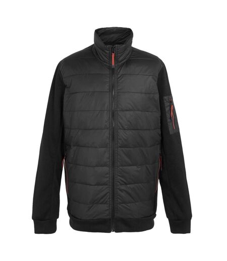 Veste polaire colliston homme noir / ocre rouge Regatta Regatta