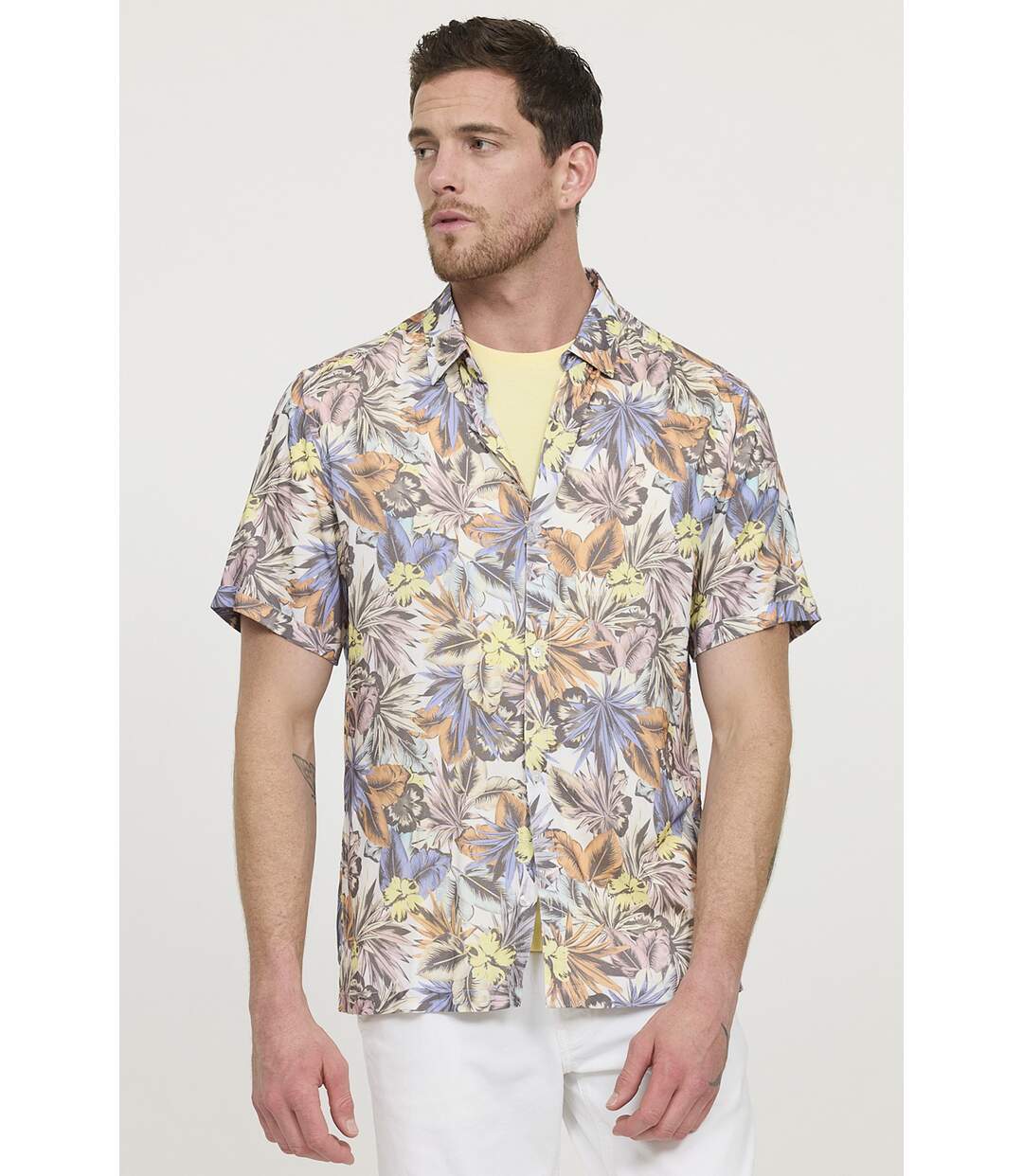 Chemise manches courtes coton relaxed DORIZO-1
