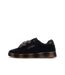 Baskets noir femme kaporal  leopard-1