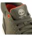 Mens Bradstreet Leather Mid Cut Trainers Green Timberland-4