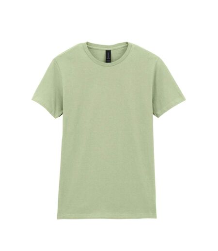 Ladies Soft Style Short Sleeve T-shirt Pistachio Gildan