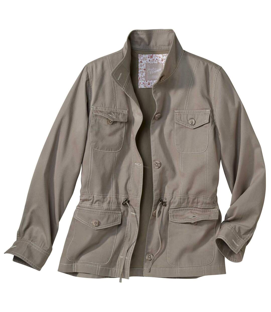 Women's Light Safari Jacket - Tan