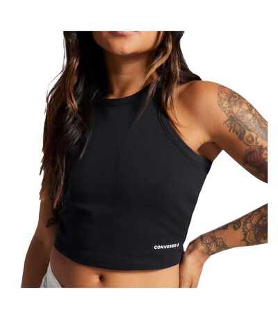 Débardeur noir femme converse high neck - m