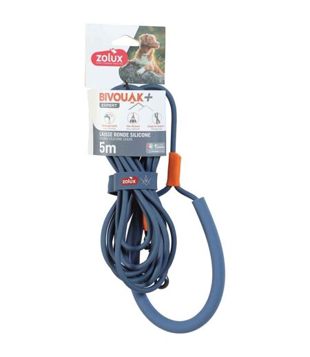 Longe ronde en silicone bleu Bivouak 5 m 5 m