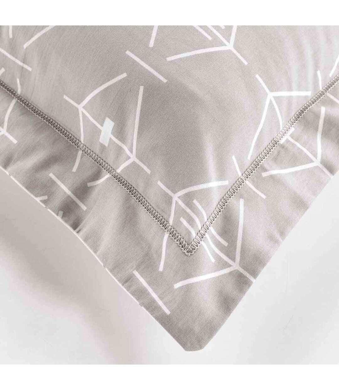 Taie d'Oreiller en Coton Aristide 63x63cm Naturel-2