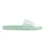 Claquettes Motif Logo Femme Vert Sauge Amiri-3