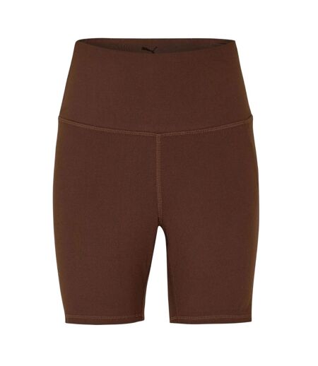 Womens/ladies Train Cycling Shorts Espresso Brown Puma