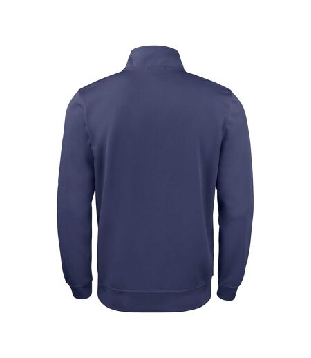 Clique Unisex Adult Basic Active Quarter Zip Sweatshirt (Dark Navy)