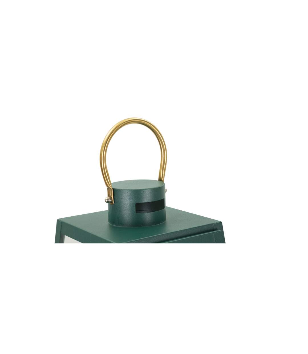 Lot de 2 Lanternes en Verre Grent 57cm Vert-4