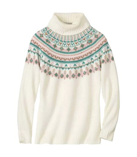 Pull femme écru Atlas for Women