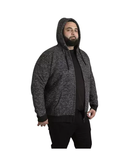 Veste À Capuche D555 Fareham Homme Noir Noir Duke