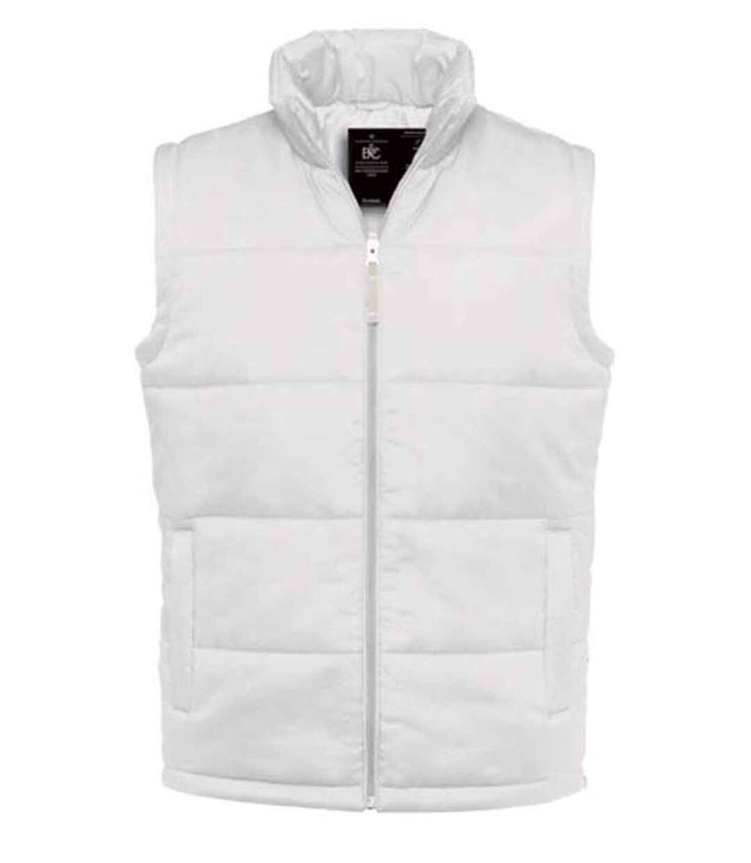 Gilet doudoune sans manches homme - Bodywarmer JM930 - Blanc