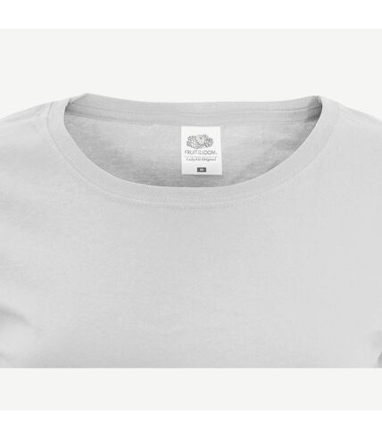 Fruit Of The Loom Womens/Ladies Short Sleeve Lady-Fit Original T-Shirt (White) - UTRW4724