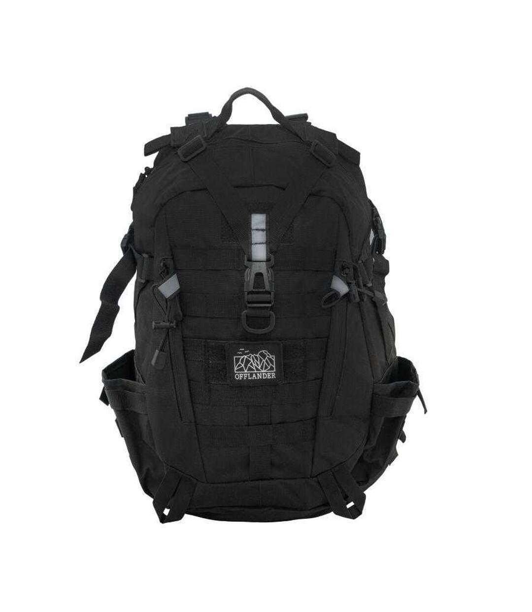 Sac À Dos Trekking Motif/style Système Molle Survival Taille Unique Noir Offlander-1