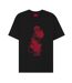 T-shirt Dikerd Homme Noir Hugo-2