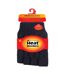 Ladies Cable Knitted Winter Thermal Fingerless Gloves-2