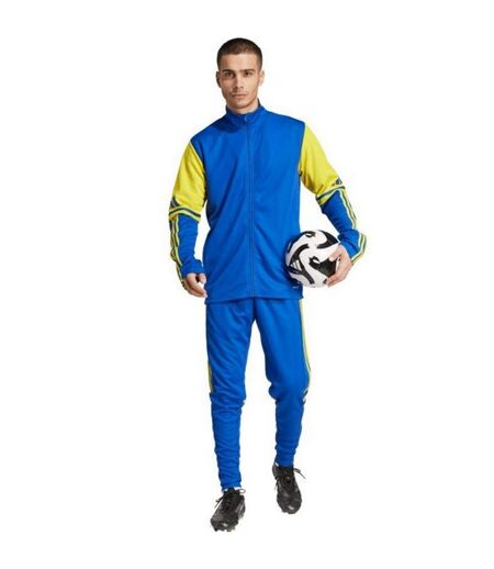 Pantalon De Jogging Entraînement Squadra Homme Bleu Jaune Adidas