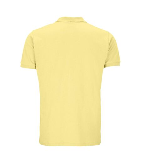 SOLS Mens Planet Piqué Natural Polo Shirt ()