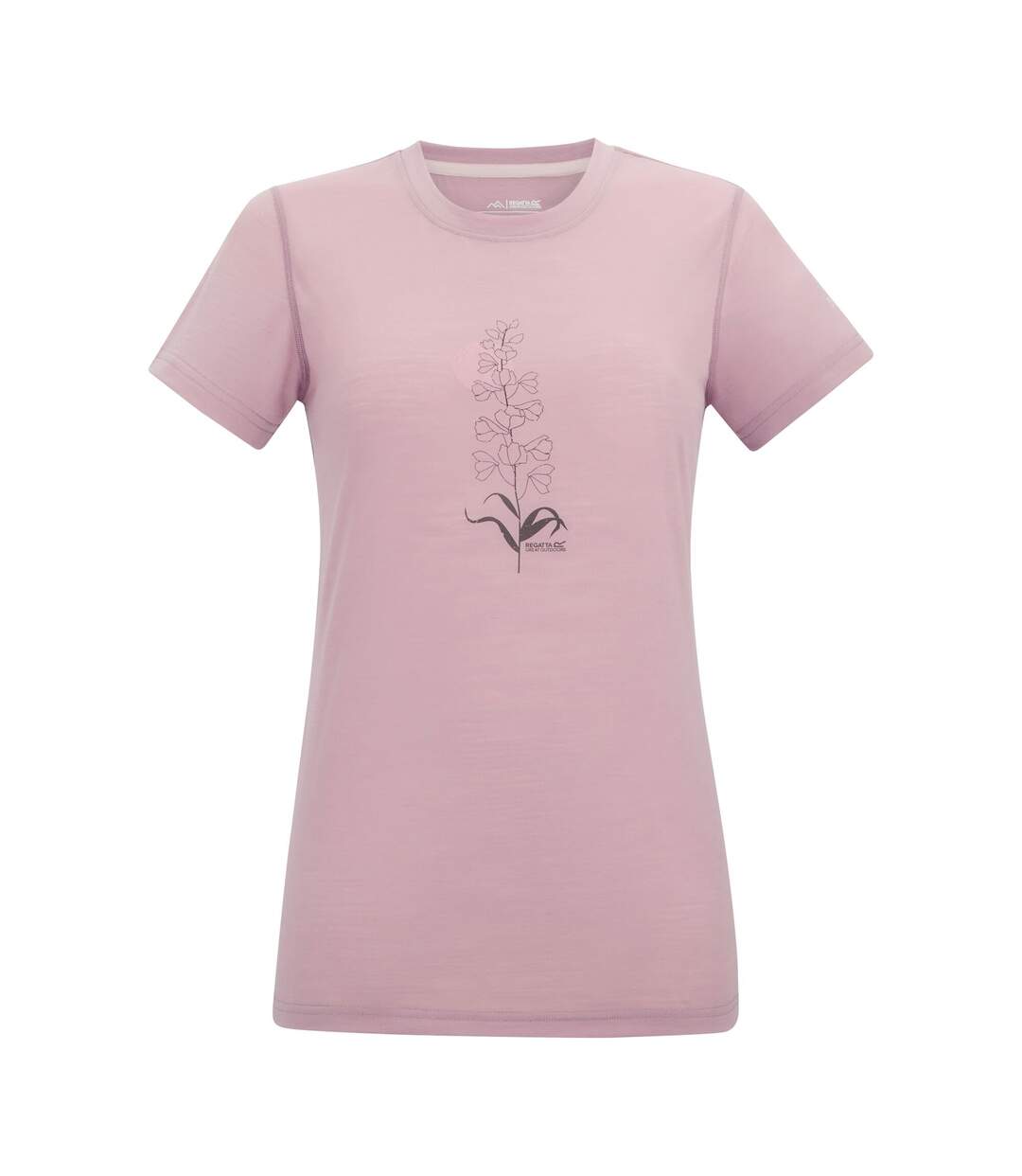 T-shirt Motif/style Fleur Escade Femme Lilas Clair Regatta-2