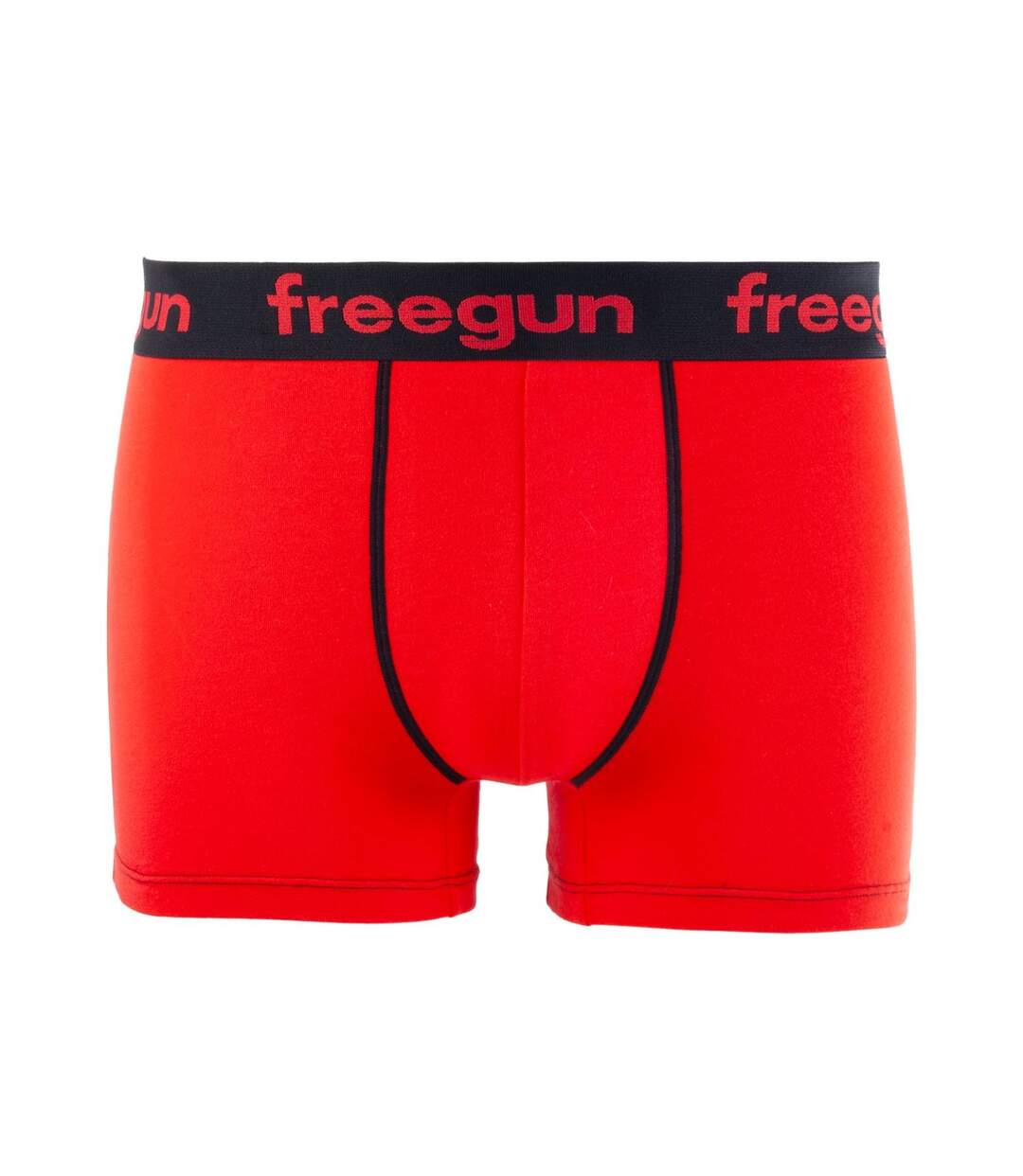 Lot de 6 Boxers coton homme Uni Freegun-3