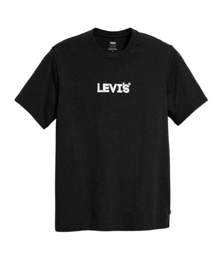 Mens Logo Cotton T-shirt Black Levis