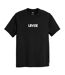 Mens Logo Cotton T-shirt Black Levis-1