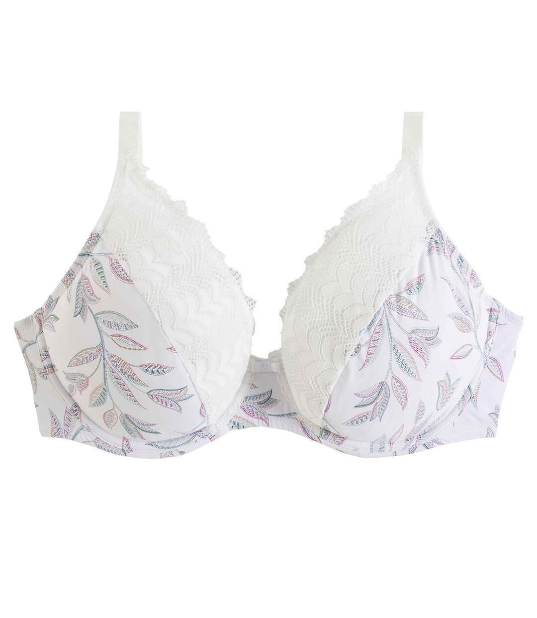 Soutien-gorge à armatures grand maintien blanc Index-1