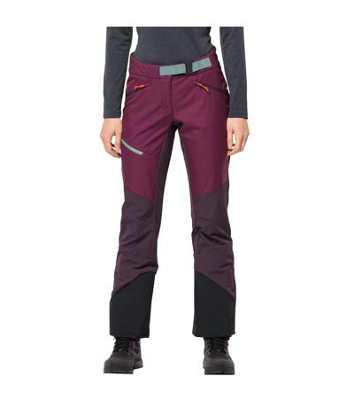 Pantalon De Ski Alpspitze Femme Violet Clair Jack Wolfskin