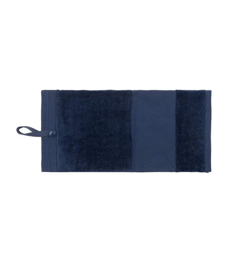 Serviette De Golf Deluxe Taille Unique Bleu Marine Towel City