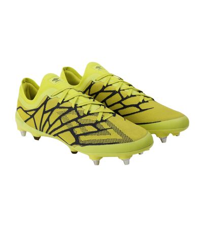 Mens Velocita Alchemist Pro Football Boots Limeade Yellow Black Periscope Umbro