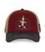 Casquette trucker filet effet usé avec print Crew Electrics Vondutch-2
