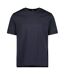 T-shirt lacer homme bleu marine Mercery-1