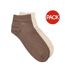 Socquettes Discrètes Motif/style Logo Homme Beige Marron Calvin Klein-1