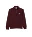Unisex Adult High-neck Sweatshirt Maroon Red Lacoste-2