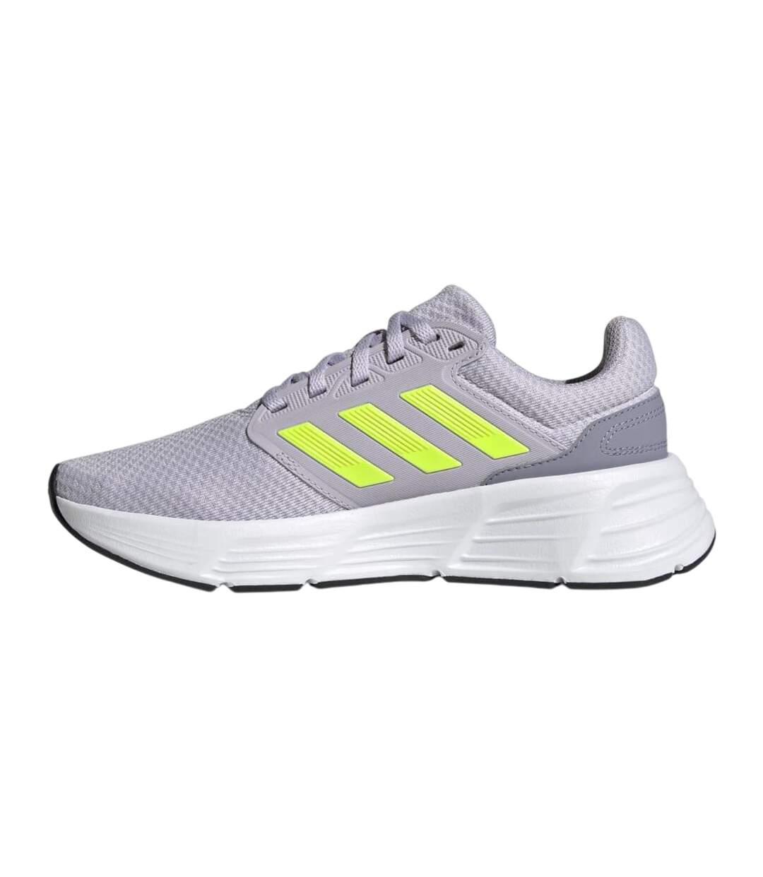 Baskets galaxy femme argenté / violet clair Adidas-2