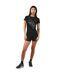 T-shirt Motif/style Imprimé Au Dos Femme Noir Karrimor-1