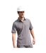 Polo Apex Homme Gris Clair WORK-GUARD By Result-1