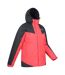 Mens dusk iii ski jacket active red/black Mountain Warehouse