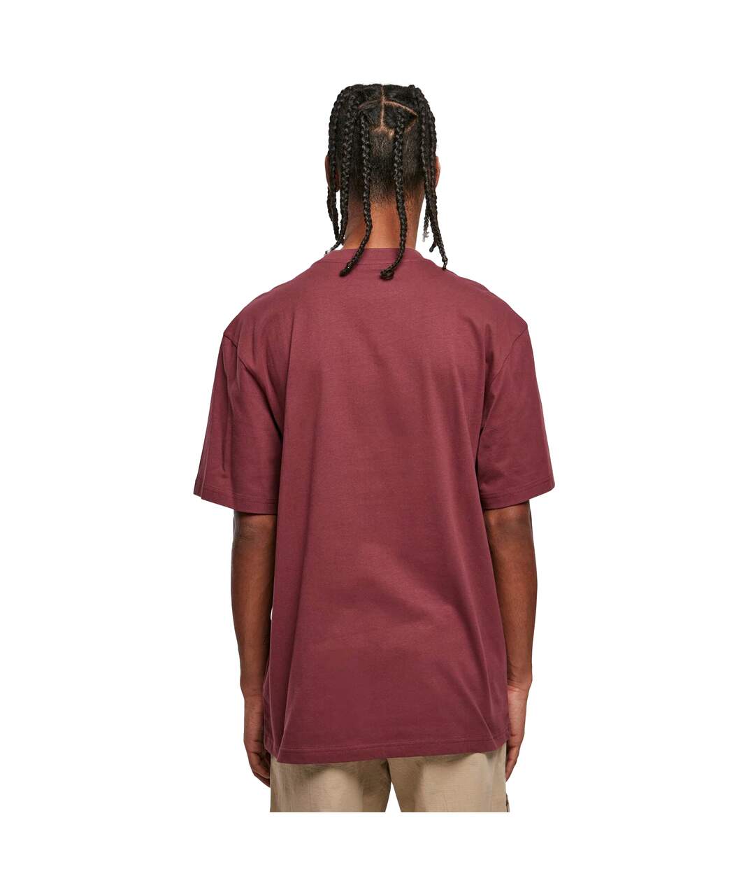T-shirt Motif/style Uni Homme Pourpre Urban Classics-3