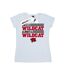 Disney - T-shirt HIGH SCHOOL MUSICAL THE MUSICAL ONCE A WILDCAT - Femme (Blanc) - UTBI24370-1