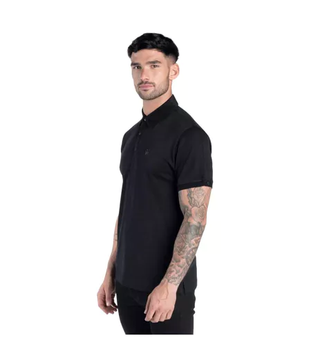 Polo Style Uni Homme Noir Luke 1977