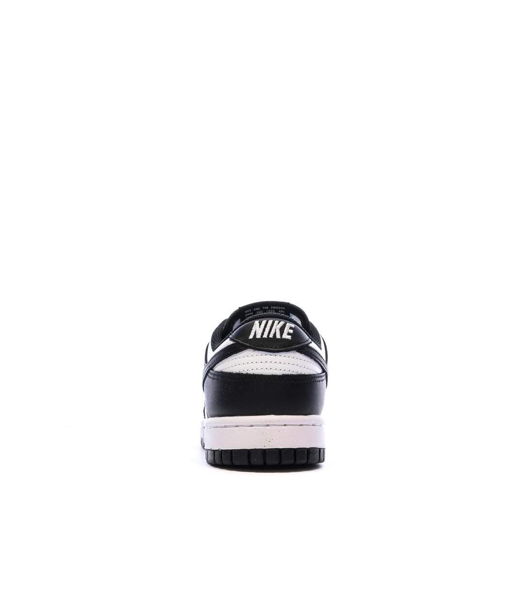 Baskets noir/blanc mixte nike dunk low panda-3