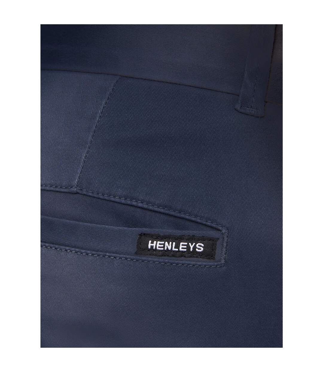 Chino Edition Homme Bleu Marine Henleys-3