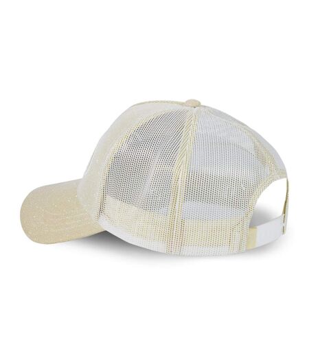 Casquette baseball avec filet femme en glitter Shiny Vondutch