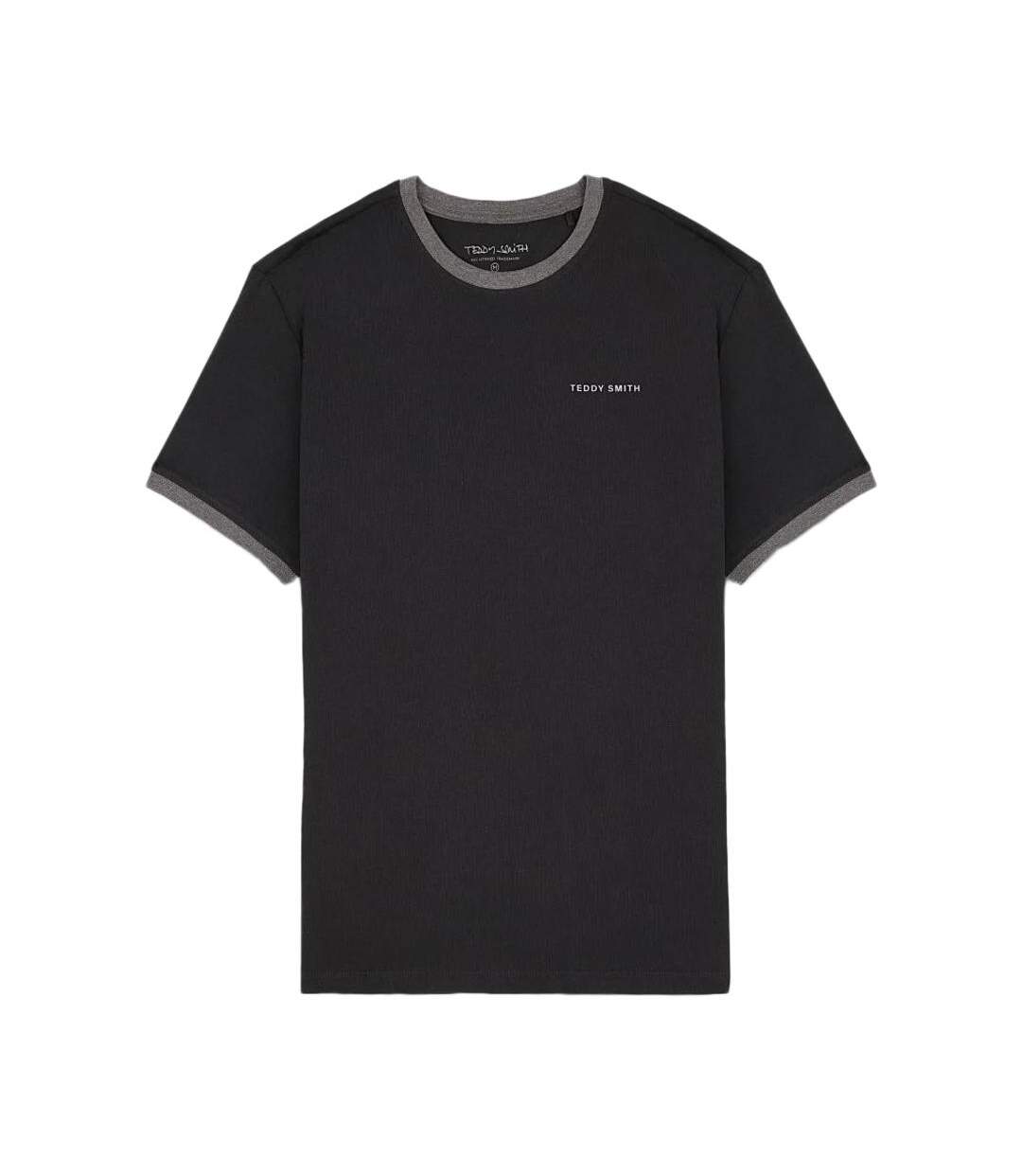 T-shirt noir homme teddy smith 2r - 3xl-1