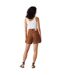 Short Femme Marron Levis-3
